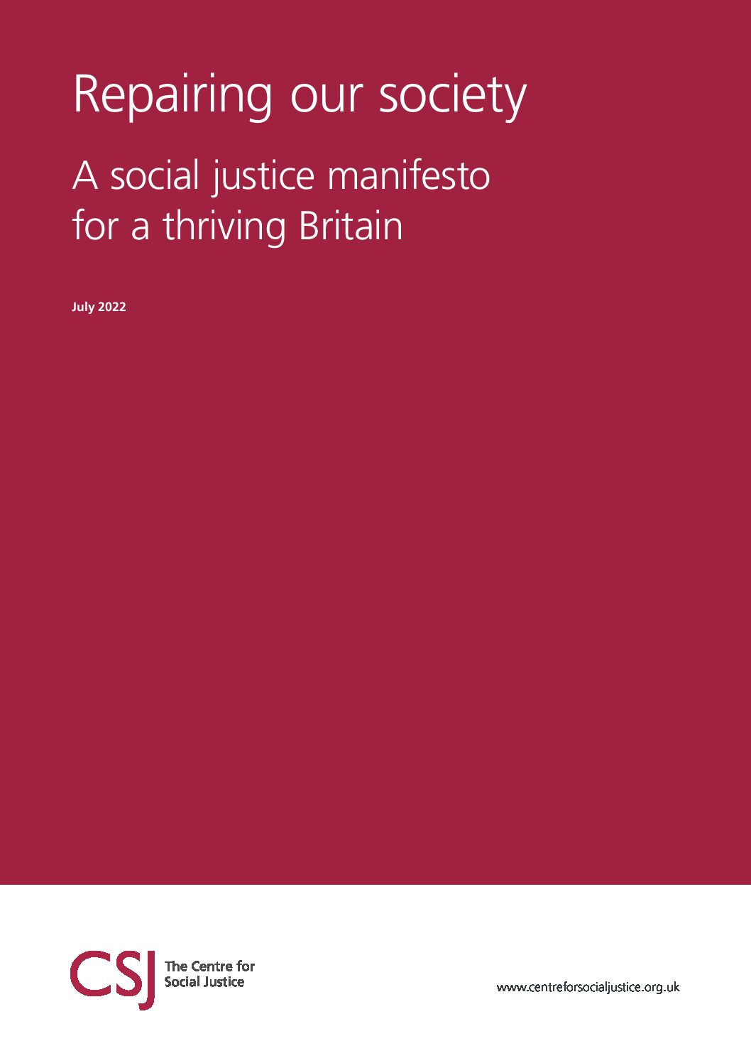 The Centre for Social Justice